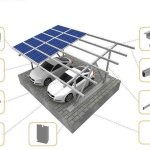 Prefab Solar Carport detail image 1