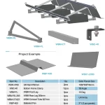 Flat Roof Ballasted Solar Racking detail image 2