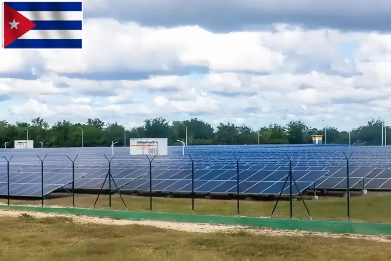 Cuba solar ground mounting system