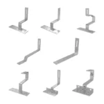 Wanhos WHS-WIK-08 SUS304 Stainless Steel Tile Roof Solar Mounting Hook – Quick-install design for photovoltaic panels on tile roofs.