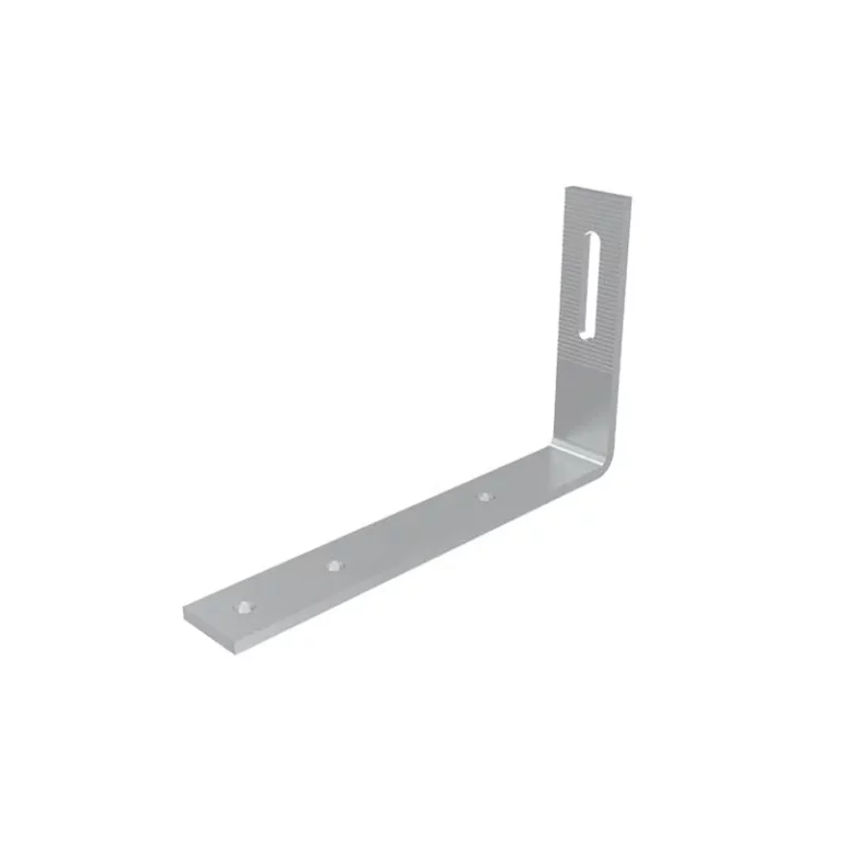 Wanhos WHS-WIK-08 Tile Roof Mounting Hook – SUS304 stainless steel L-shaped bracket for solar panel mounting on tile roofs.