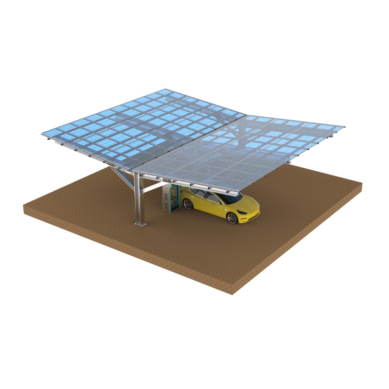 c steel solar carport racking
