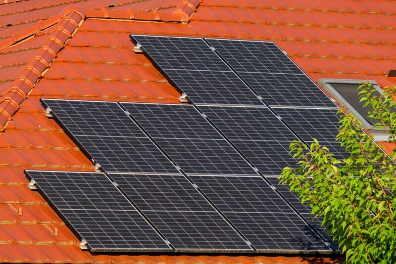 anti sliding pitched tile roof solar mounting