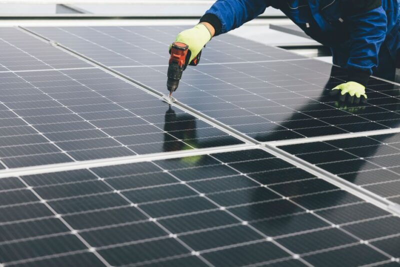 complete solar mounting hardware set